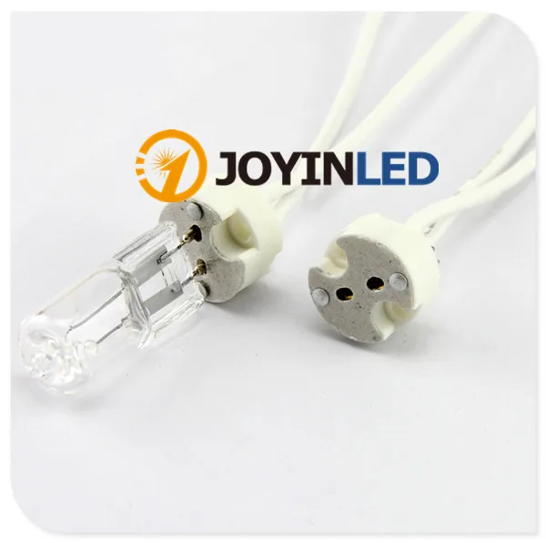 10cm Cable Ceramic Socket GU5.3 MR16 MR11 Base Lamp Holder