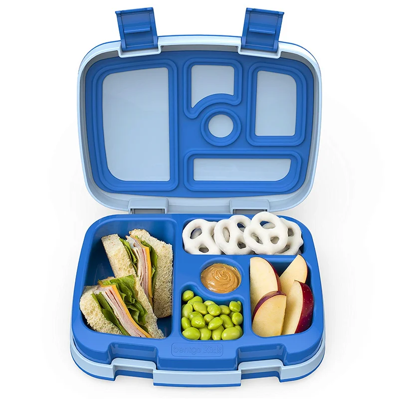 

Bentgo Kids Children Lunch Box - Bento-Styled Lunch Solution Offers Durable, Leak-Proof, On-the-Go Meal and Snack Packing
