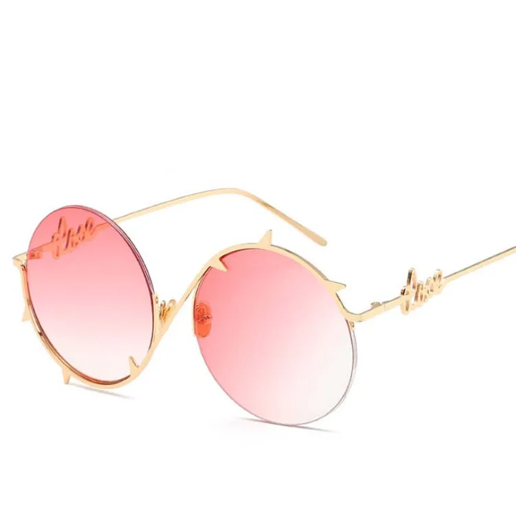 

Latest Hot Sale Unisex Fashionable Anti UV400 Comfortable Round Lenses Sunglasses, As the picture show