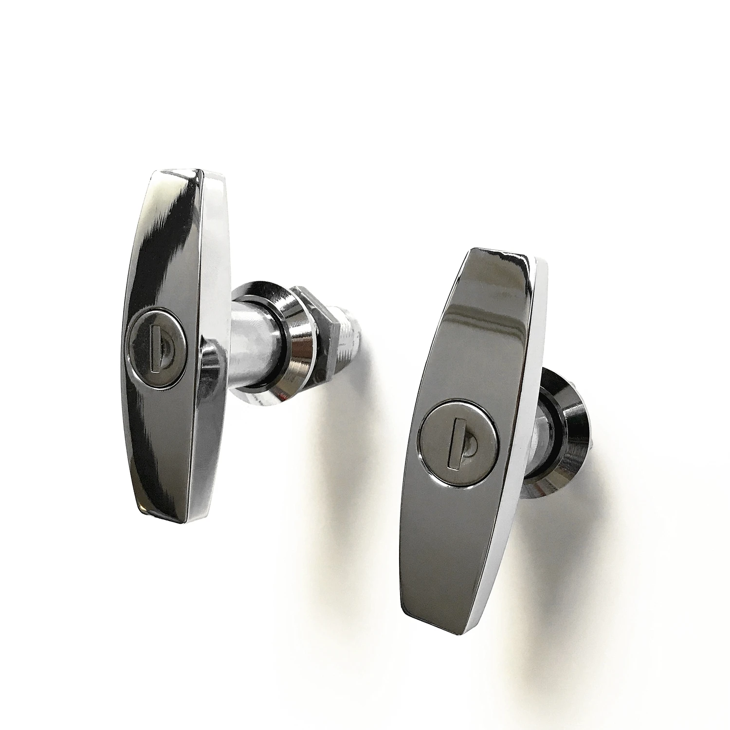 Bright Chrome Plating Zdc Electrical Panel Handle Lock Used On