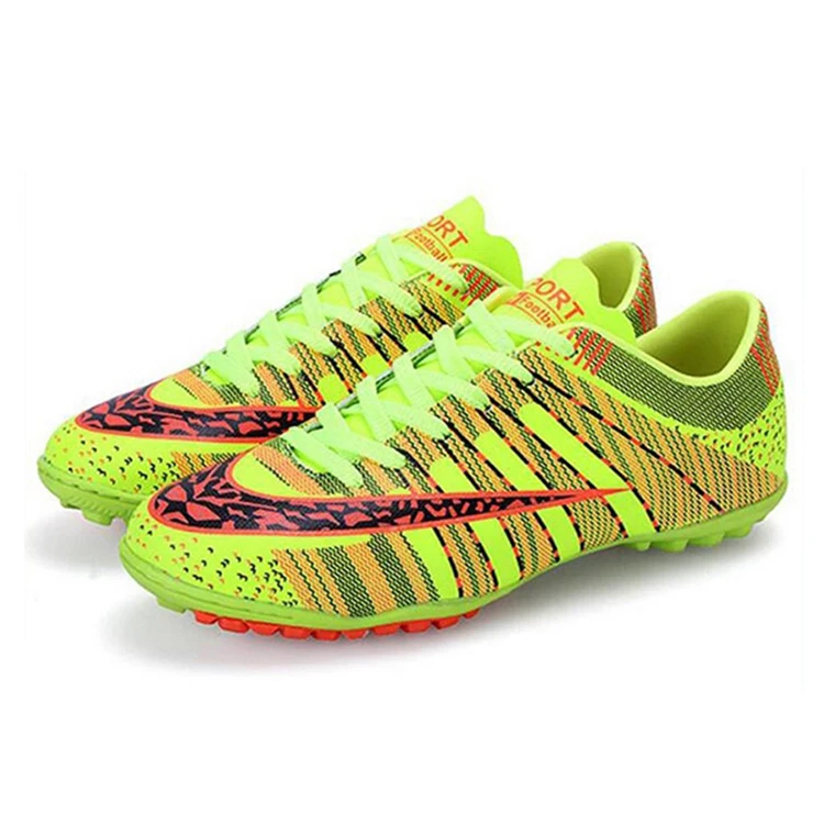 Teenagers professional cheap kid Soccer football shoe Sport futsal Cleats School shoes