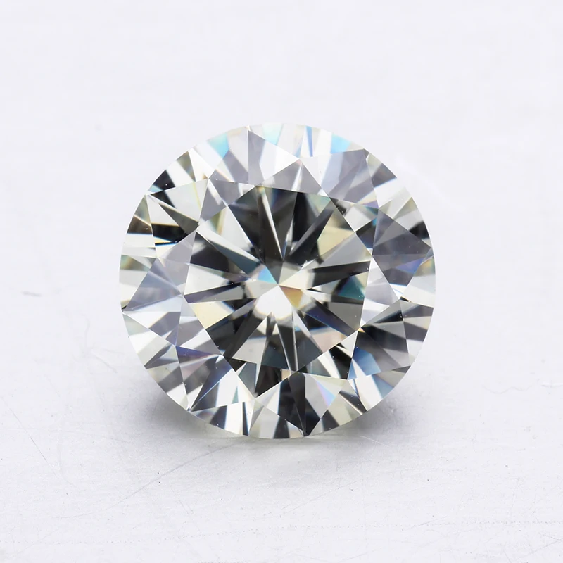 

Wholesale High Quality Synthetic Round Diamond Cut loose Moissanites Price per Carat, Ef,gh,ij