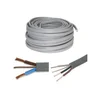 Flat 2.5mm twin and earth cable for 300/500V PVC Cables