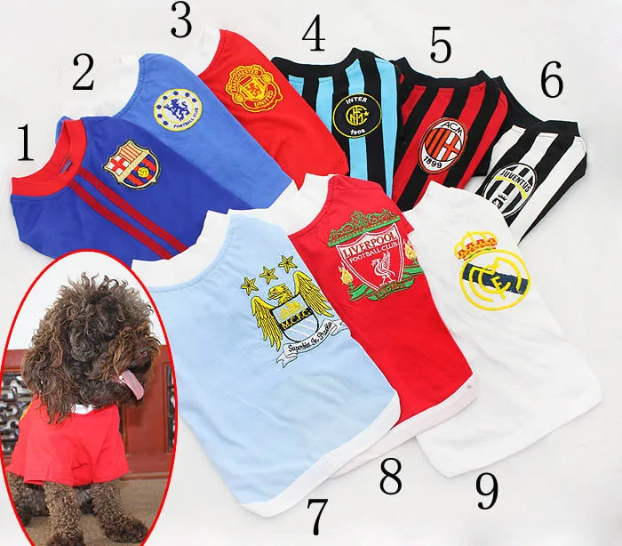 dog football shirts liverpool