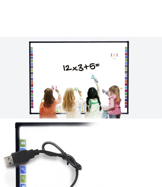 Interactive Whiteboard 86" / High Tech Interactive Whiteboard Smart Tv