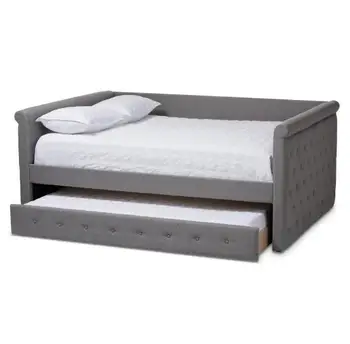 kids bed with pull out bed