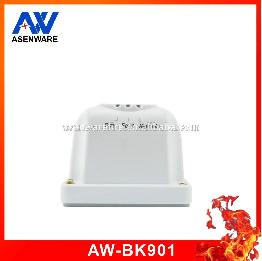 Fire alarm Reflective Infrared Optical Beam Smoke Detector with 4 pcs reflectors