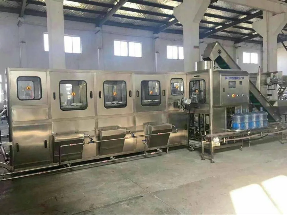 
19L, 20 Liter, 5 Gallon Bottle/ Jar/ Barrel Drinking Pure Water Mineral Water Filling Machine/Monoblock/ Production Line 