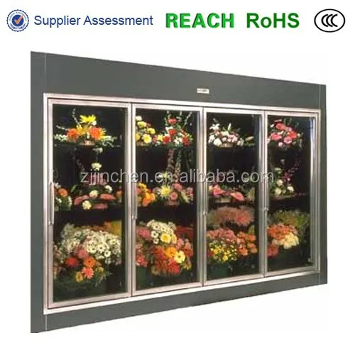 
showcase cooler glass door 