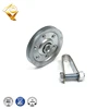 Garage Door 3 Inch Sheaves Stud & Clevis Pulleys Hardware Set