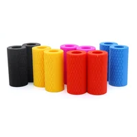 

Custom Logo Durable Silicone Rubber Thick Fat Barbell Grips