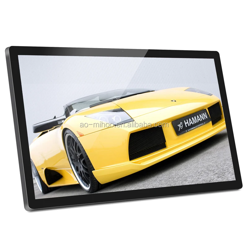 21.5 inch capacitive touch screen android digital photo frame