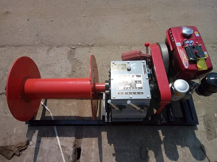 3t Electic Power Wire Winch/ 5t Diesel Power Cable Winch/8t Gasoline