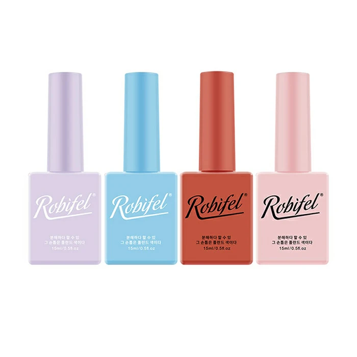 

Robifel uv gel nail polish korea hard gel for nail gel uv, 100 colors/set