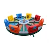 Kids adults play interactive carnival game bungees running sports hungry hippo chow down inflatable game