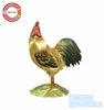 hand carved wooden roosters crafts