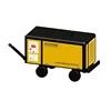 SUCCESS ENGINE high pressure diesel portable screw air compressor