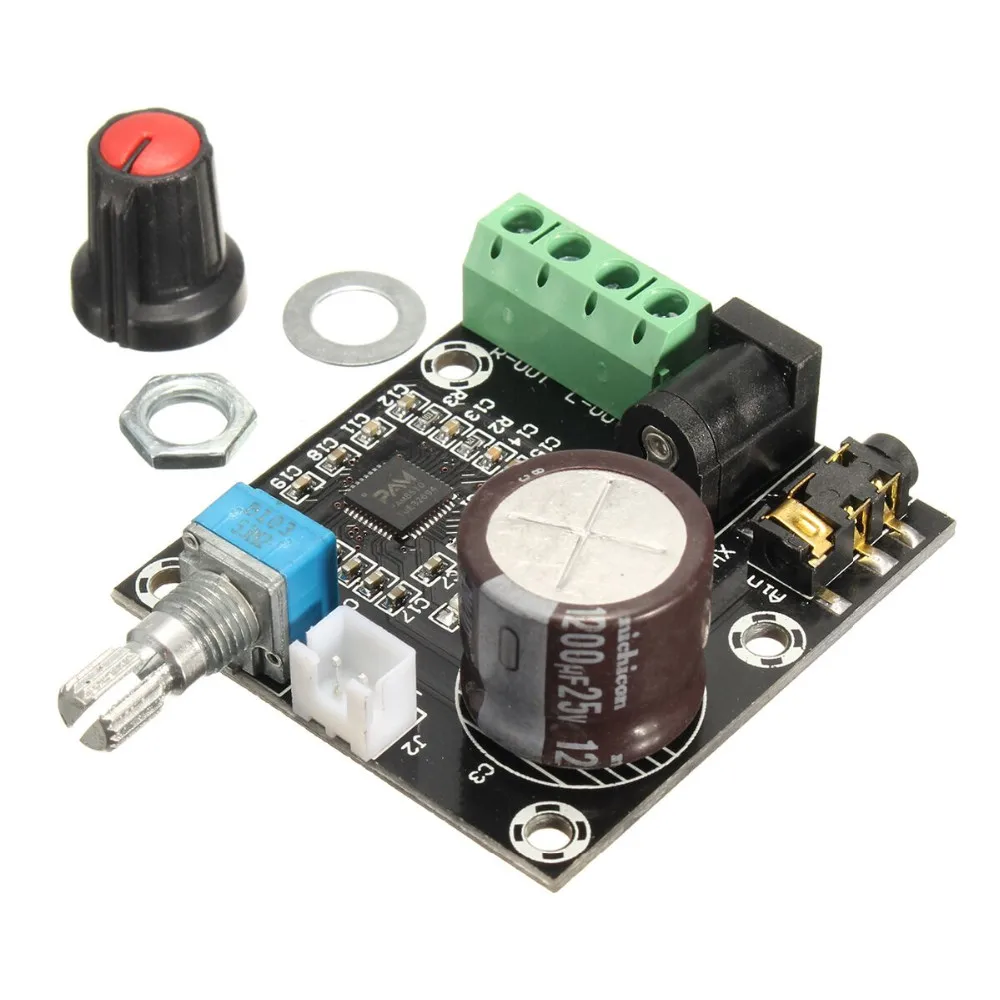 Pam8610 Mini Class D Digital Power Audio Amplifier Board 2x15w Xhm120