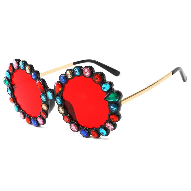 

2018 2019 New Fashion Sunglasses Flower Sunglasses children women men sun glasses, Custom colors