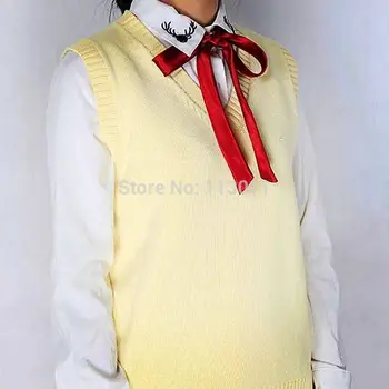 Japanese Kawaii High School Uniform Sweater For Girl Cute Cosplay ...