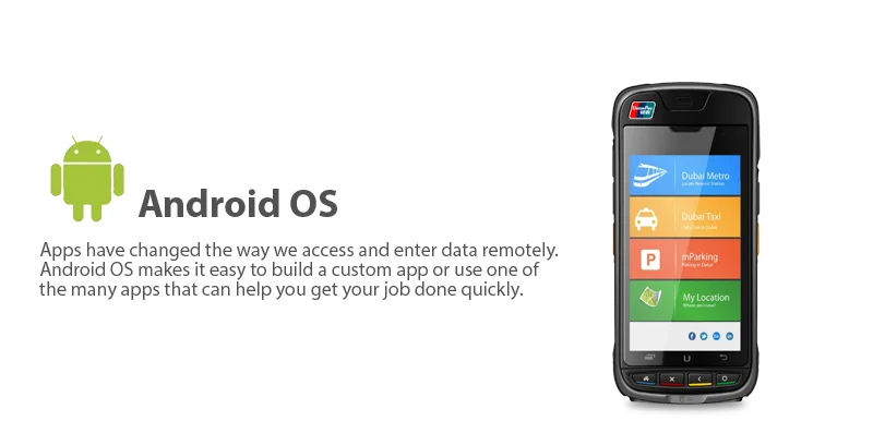 emv barcode scanner NFC IC Card reader Smartcard reader android handheld pos terminal