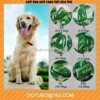 輝く色ソフト犬ネイルキャップ 犬の爪プロテクター ペットシリコンネイルキャップ 犬の爪カバーで送料接着剤 Buy 犬ネイルキャップ 犬 の爪プロテクター 爪用犬 Product On Alibaba Com