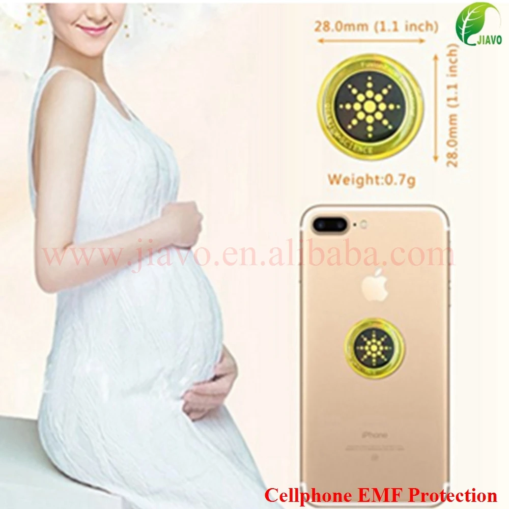 Epoxy Resin Surface Anti Radiation Cell Phone EMF Protection Sticker For Pregnant Woman.jpg