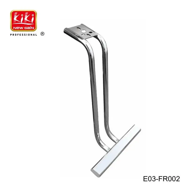 Kiki Newgain Stainless Steel Footrest For Hair Salon Barber Chair