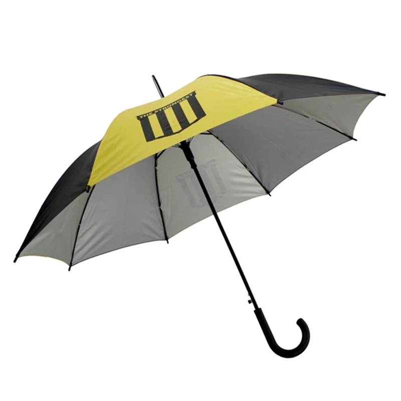

Promotional buy bulk umbrella custom design automatic stick umbrella with anti-uv coated, Blue,white,red,black or any pontone color