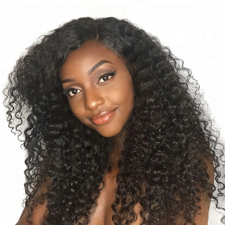 

Wholesale Human Virgin Brazilian Hair Wigs Malaysian Curly Lace Wigs