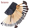32pcs cheap nylon 1 dollar makeup brush set toiletry kit for beginners