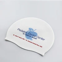 

Custom printed 100% silicone waterproof swimming caps