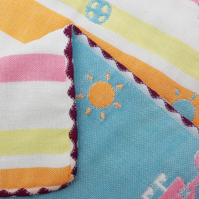 Wholesale Best Cotton Gauze Baby Towel With Beautiful Jacquard Cotton Face Towel
