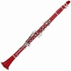 Focus Brand Red Colored Music Instrument Clarinet