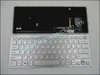 Genuine new laptop keyboard for sony vaio fit 14n svf14n frame backlit thai silver