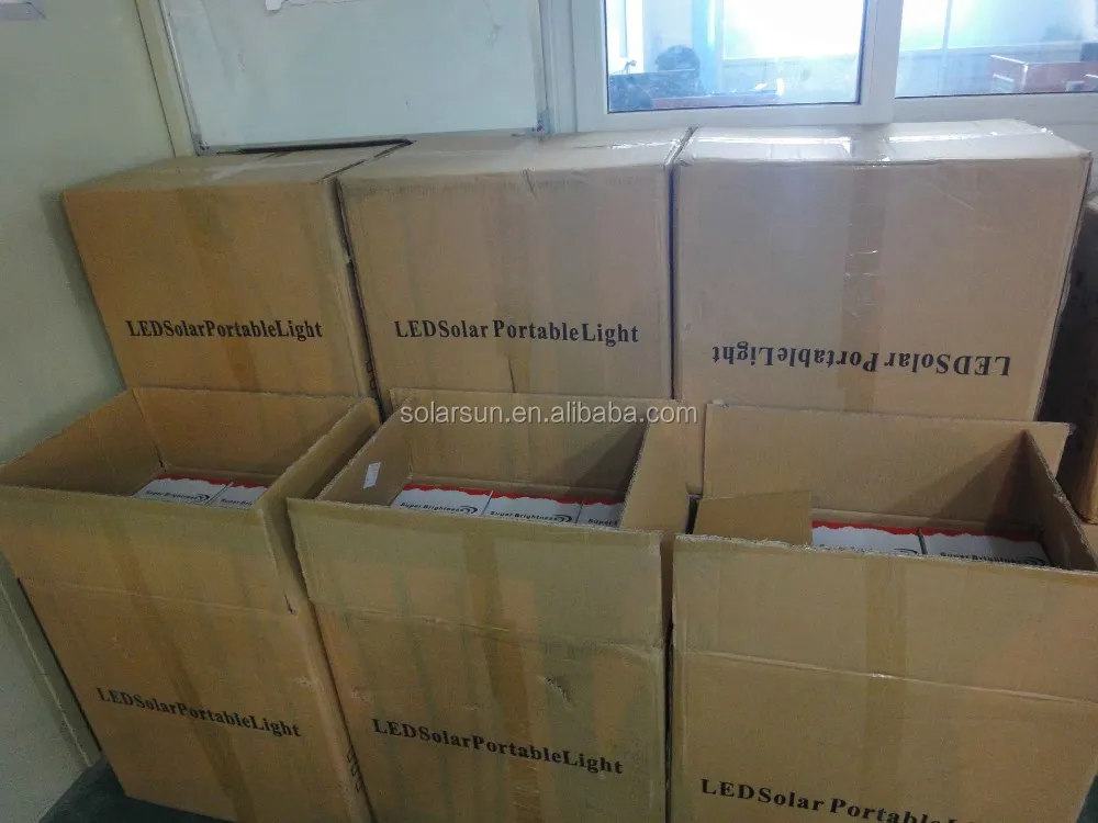 Solar Rechargeable Outdoor Camping 6 LED Night Light Torch Lamp Tent Lantern