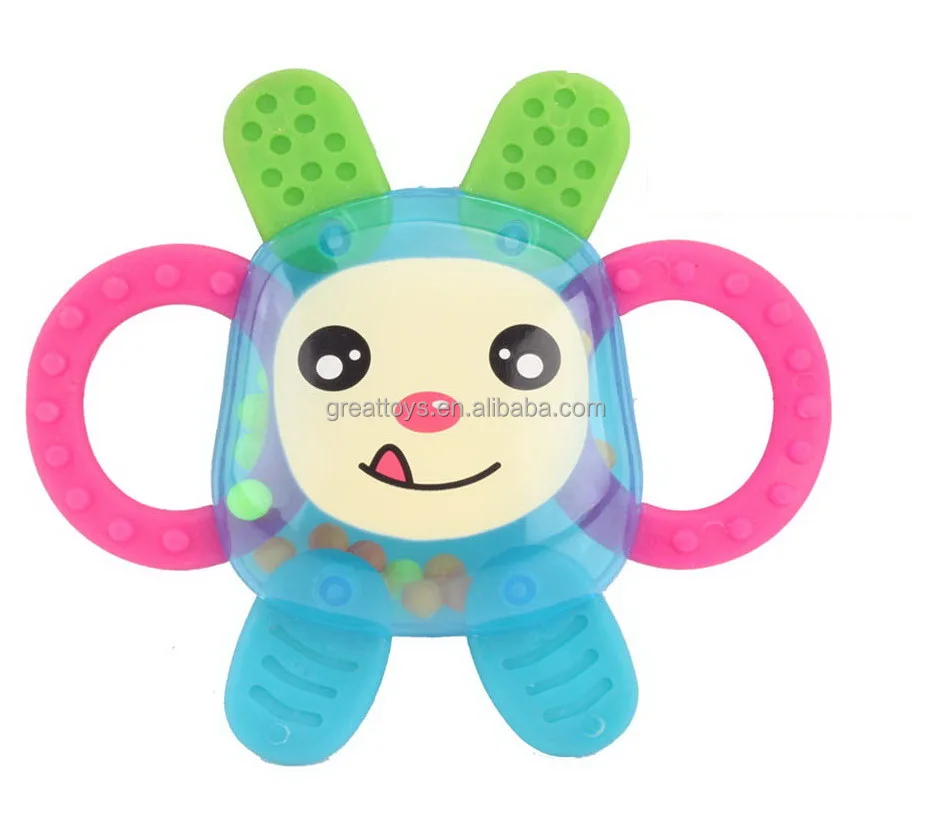 
smile face bay rattle 