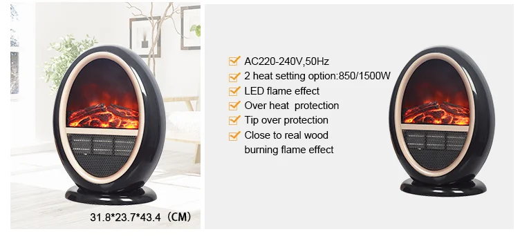electric fireplace heater