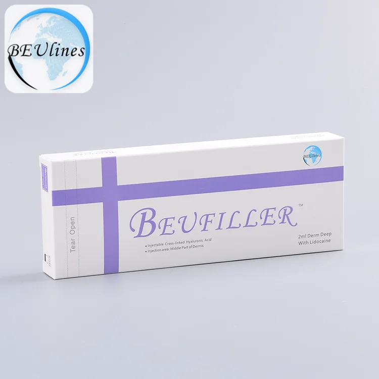 

2ml hyaluronic serum for injection voluma filer skin, Transparent