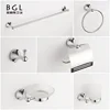 2017 New design Modern Bath Accessories Products Chrome Wall-Mounted Bathroom Sets