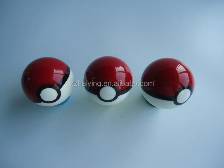 New Pokemon Go Poke Ball Resin Shift Knob Manual Gear Stick Shifter
