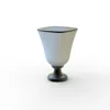 Shenzhen manufacturer Die-casting Aluminum Stone Outdoor aluminum decorative waterproof IP65 outdoor garden lights solar