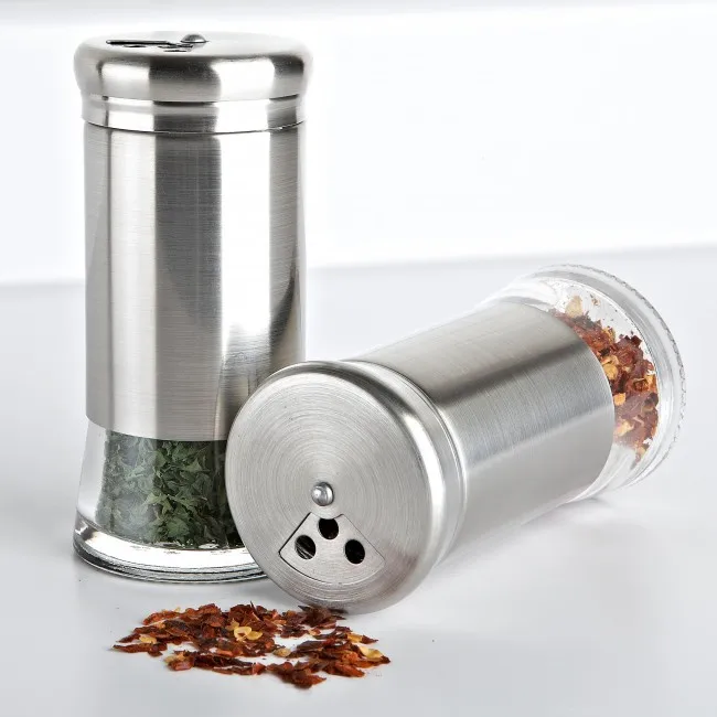 stainless spice containers