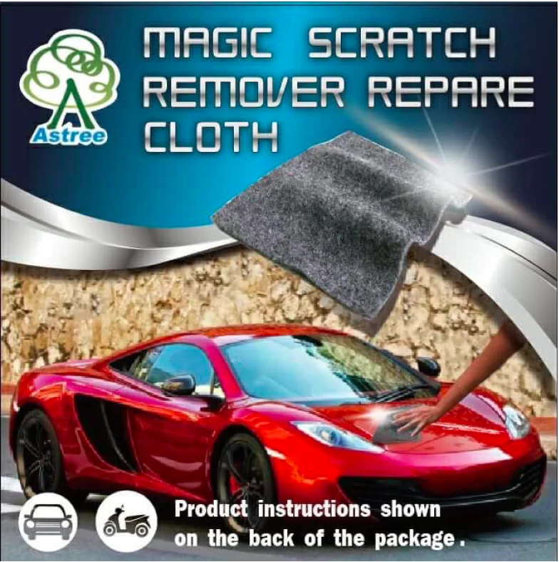 Instant Scratch Remover Cloth For Cars Permanent Result Car Scratch