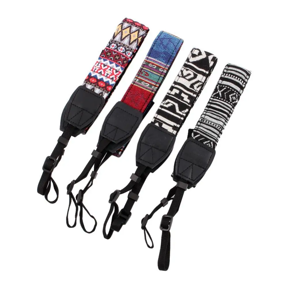 

Universal Camera Accessories Vintage Strape Hippie Durable Cotton Camera Strap Strip free DHL