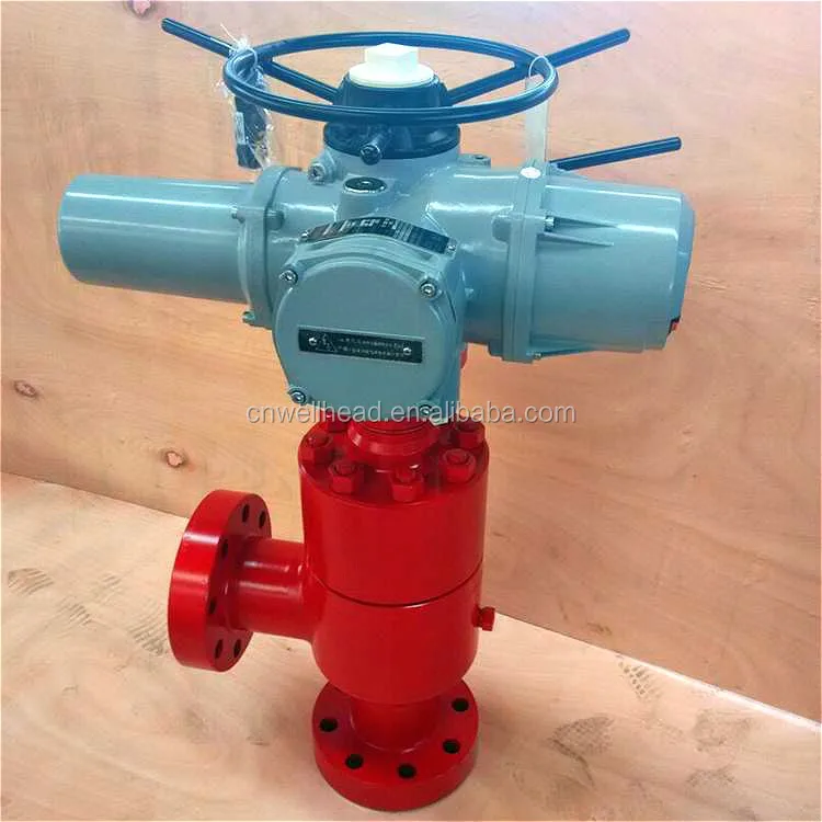 Api 6a Cc80 Cage Type Choke Valve/electric Actuated Choke Valve Buy