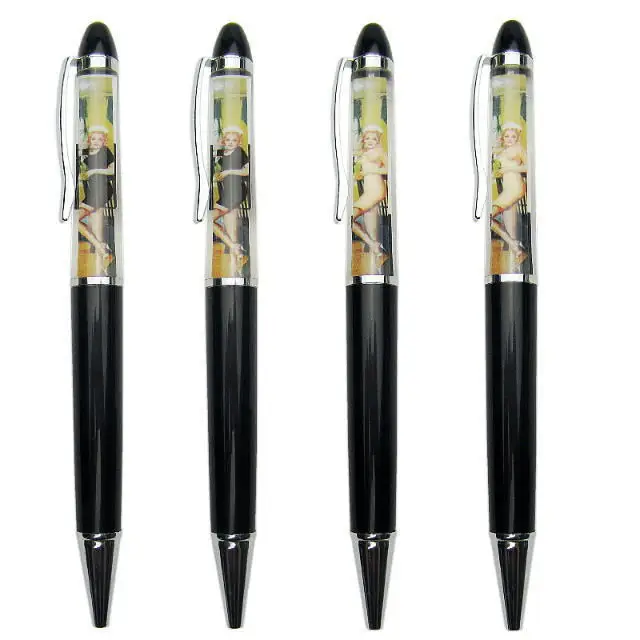 Custom 2D PVC Floating Pen - Sexy Girls Design, Liquid Ink Ballpoint ...