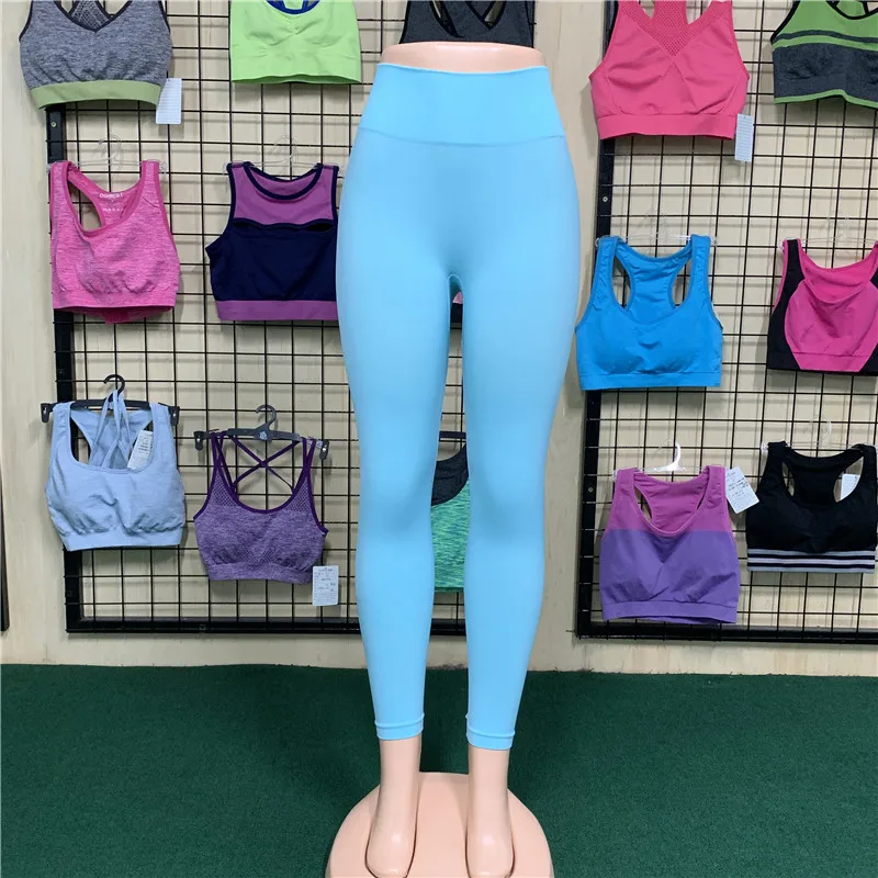 

High Waist Yoga Pants for Women Tummy Control Running Seamless Gym Workout Leggings