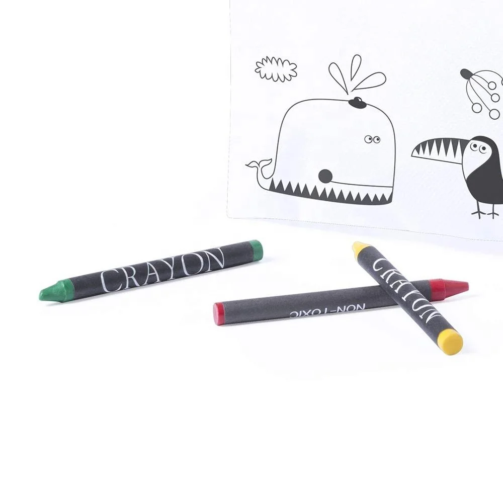 
Children DIY Coloring non woven Pencil Case bag 