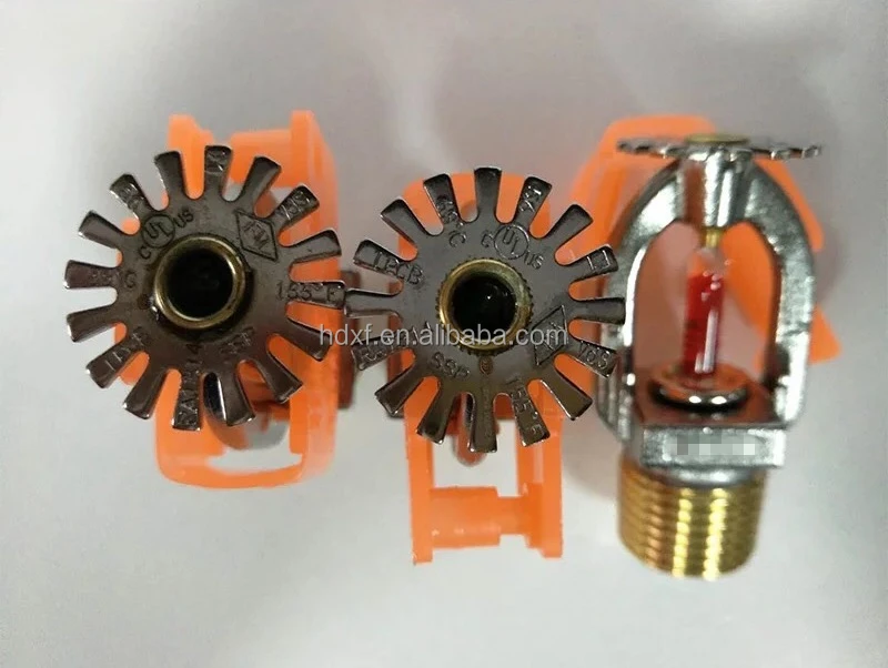 
1/2 inch standard response 68 degree glass bulb fire sprinkler zstx-15 for fire sprinkler system 